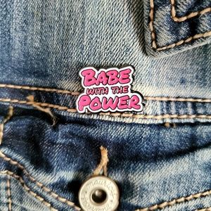 2/$20. Labyrinth Babe With the Power Enamel Pin.